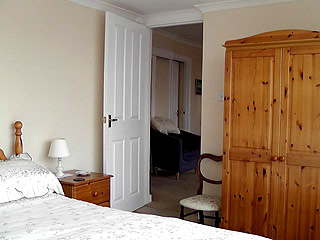 The bedroom at 3 Croft Court